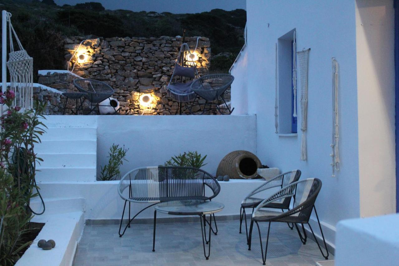 Cycladic Villa In Amorgos Island Arkesini Exterior foto