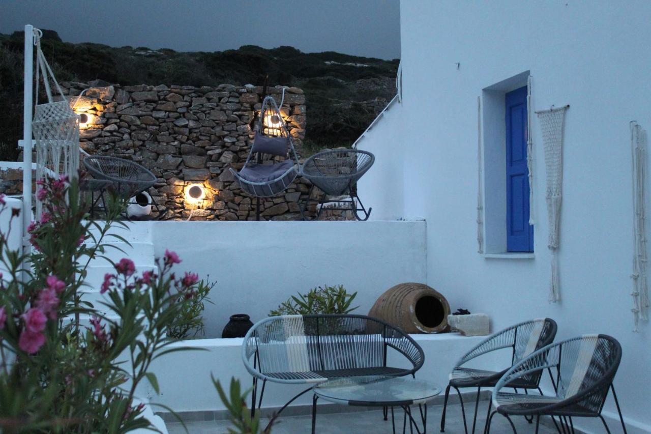 Cycladic Villa In Amorgos Island Arkesini Exterior foto